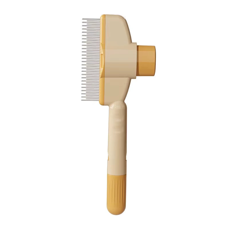 The Purr-fect Pet Hair Remover Kit: The Ultimate Dog & Cat Grooming Brush That Sprays Away Fur and Massages Your Furry Friends!