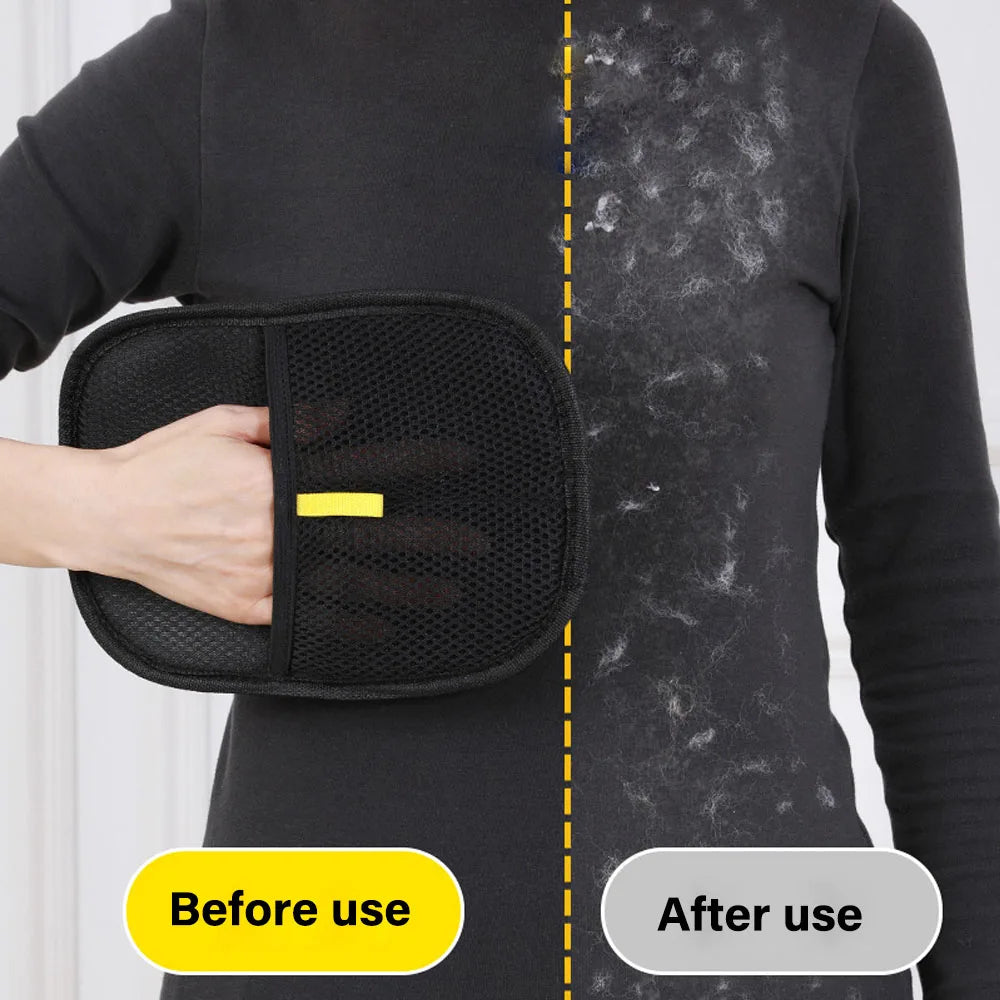 Pet Grooming Gloves Hair Remover Brush Removing Dog Cat Hair from Sofa Carpet Clothes