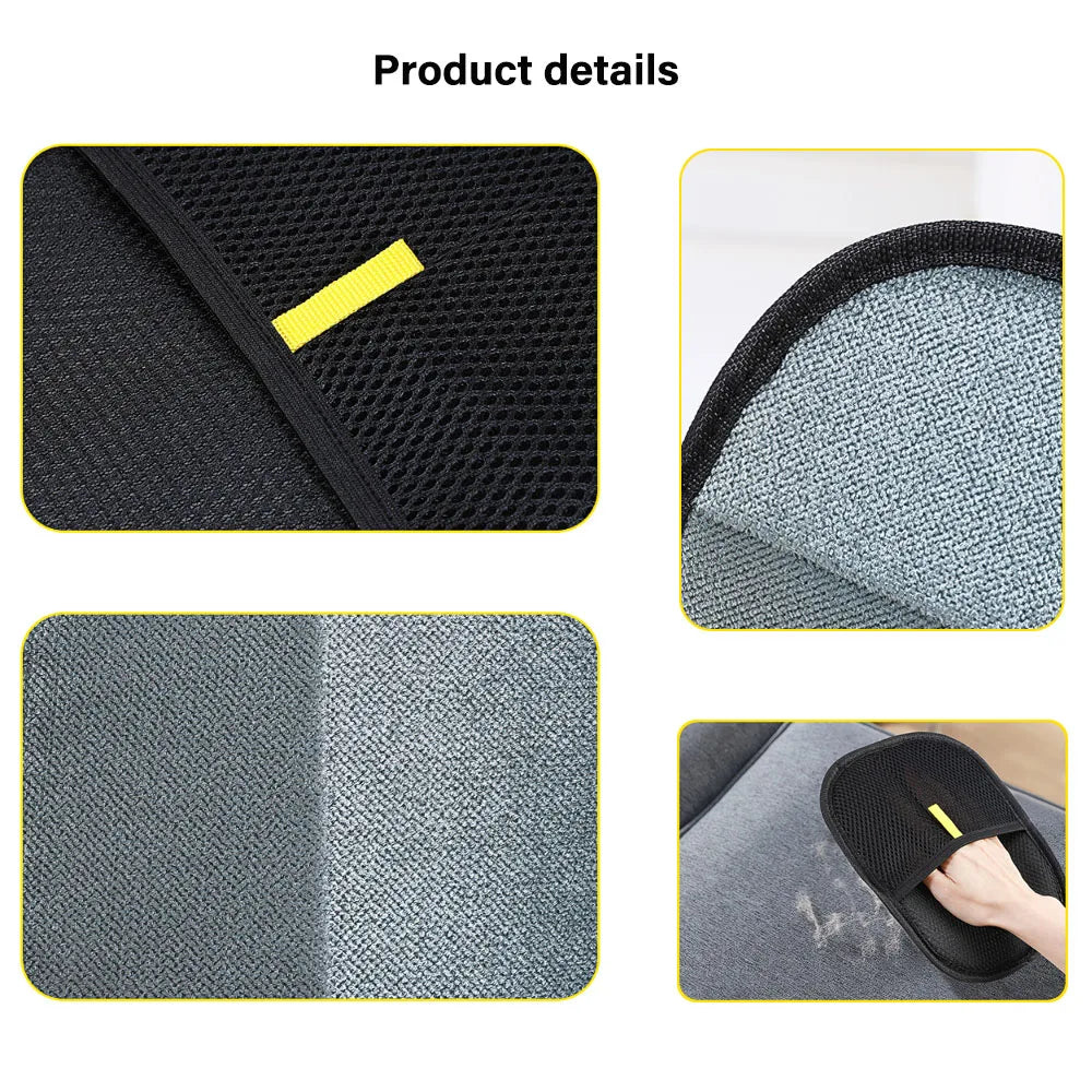 Pet Grooming Gloves Hair Remover Brush Removing Dog Cat Hair from Sofa Carpet Clothes 
