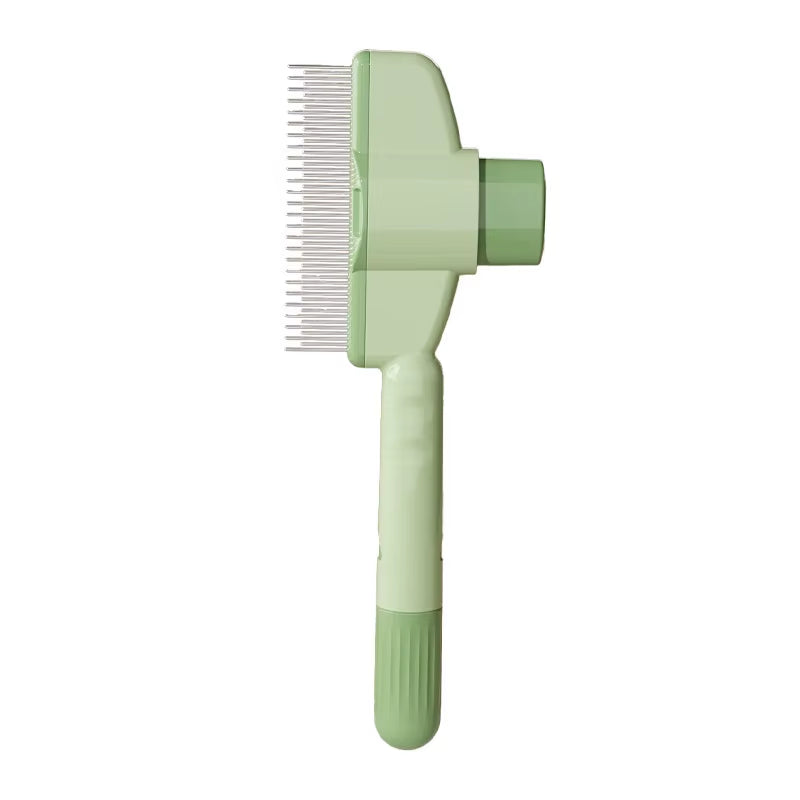 The Purr-fect Pet Hair Remover Kit: The Ultimate Dog & Cat Grooming Brush That Sprays Away Fur and Massages Your Furry Friends!
