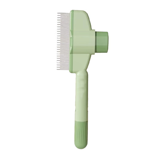 The Purr-fect Pet Hair Remover Kit: The Ultimate Dog & Cat Grooming Brush That Sprays Away Fur and Massages Your Furry Friends!